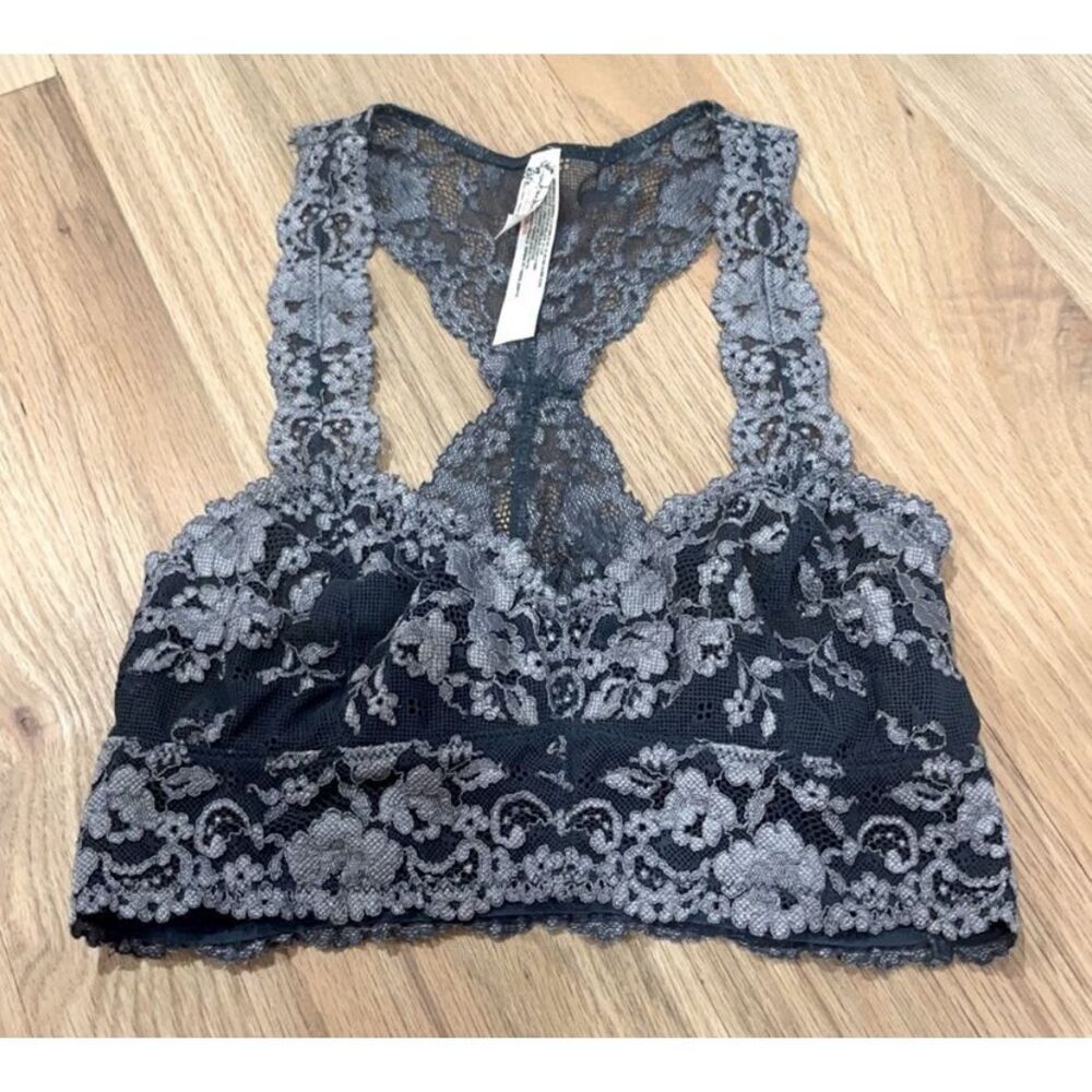 Free People Wild Roses Racerback Bralette - Picture 2 of 3